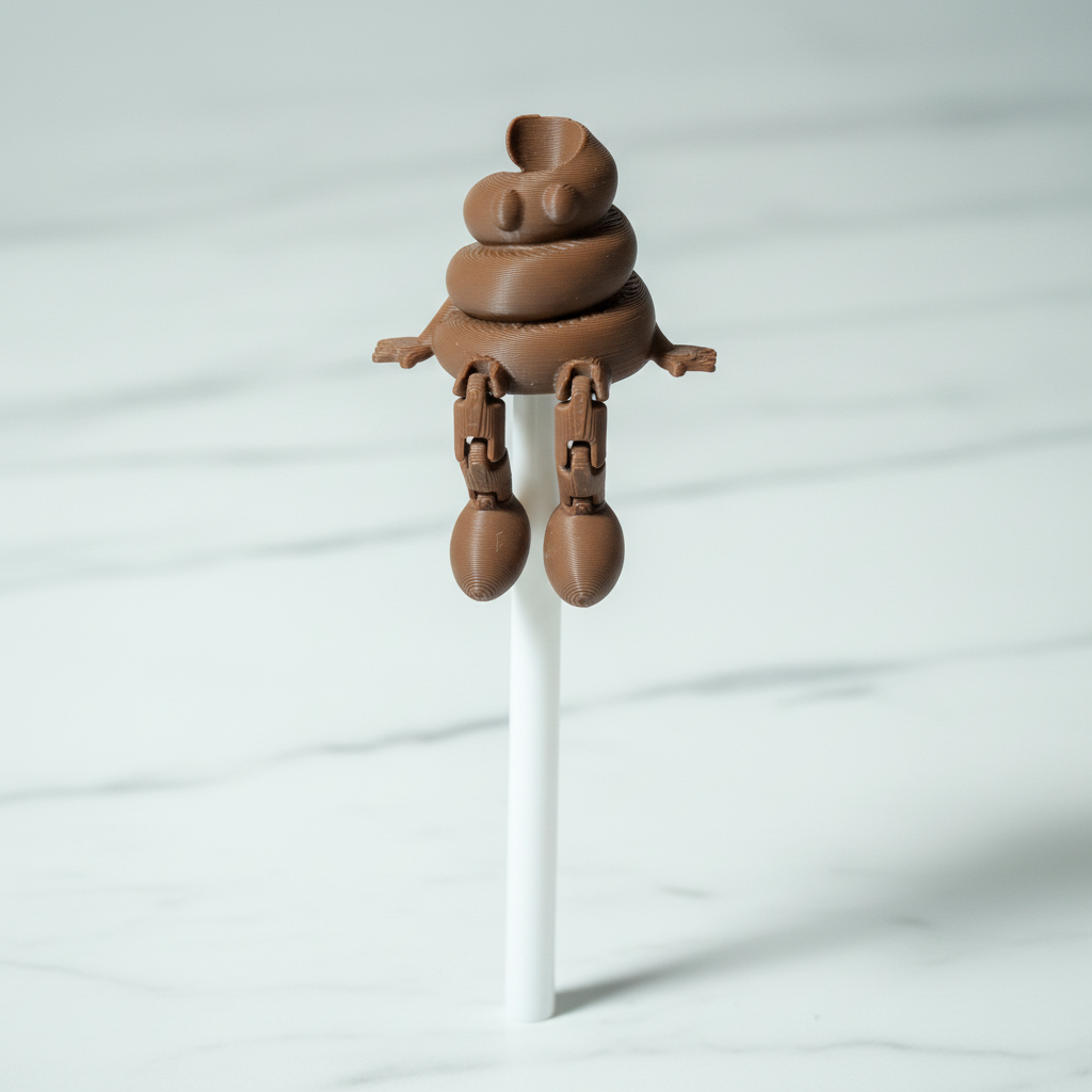 Poop Straw Topper