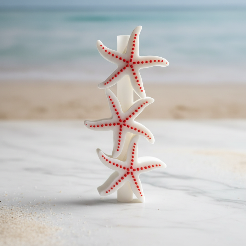 Starfish Straw Topper